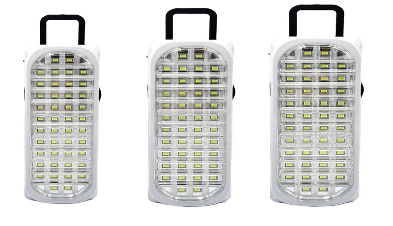 Durable Rechargeable Emergency Lamp (44LED) 3 in Value Pack