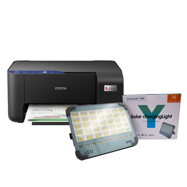 Epson L3251 Ecotank 3-in-1 A4 Wi-Fi Borderless Printer &amp; Solar Light
