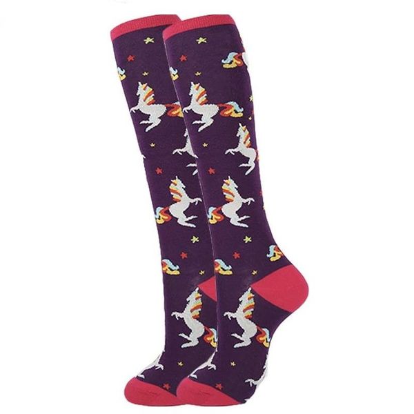 Women's Knee Socks - Unicorn