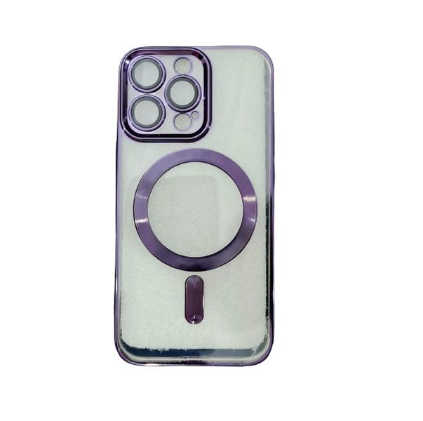New Clear Magsafe Case With Color For Apple iPhone 12 Pro
