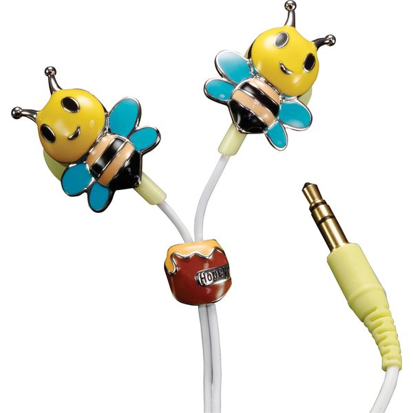View Quest Intelligent Jewellery In Ear Earphones Head Phones Bees
