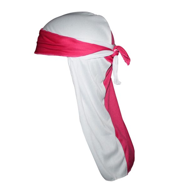 Durag - Pink/White - Matte Finish image