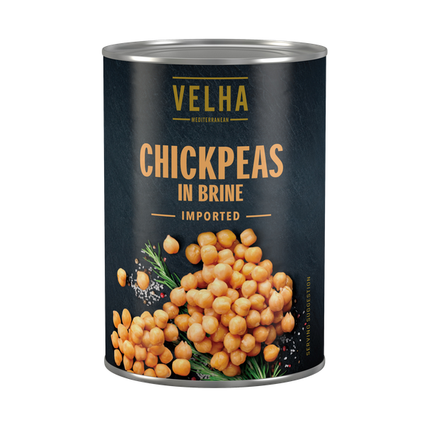 Velha Chickpeas in Brine - 400g - 1 Pack