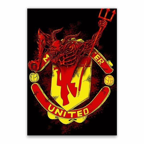 Manchester United Red Devil Poster - A1
