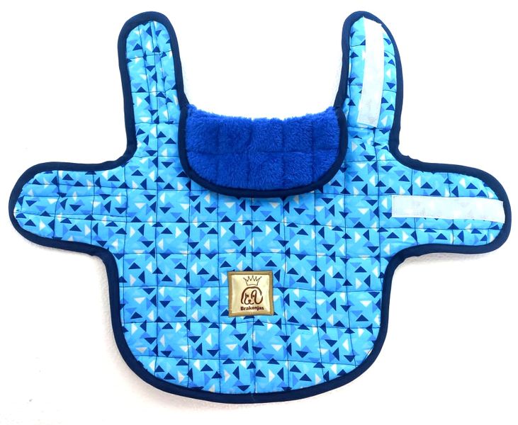 Brakenjas - Caruso Blue Quilted Winter Jacket