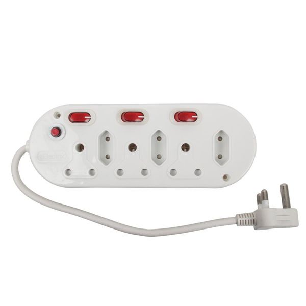 Bulk Pack x 2 Nexus - Multi Plug - 3 x 16A- 3 x 5A Switch