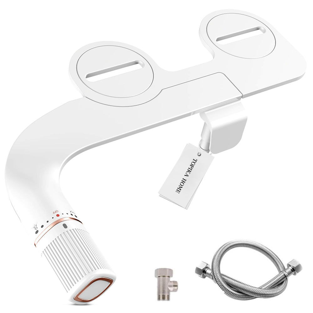 Topika Smart Bidet Toilet Seat Attachment with Dual Spray and Easy Contro