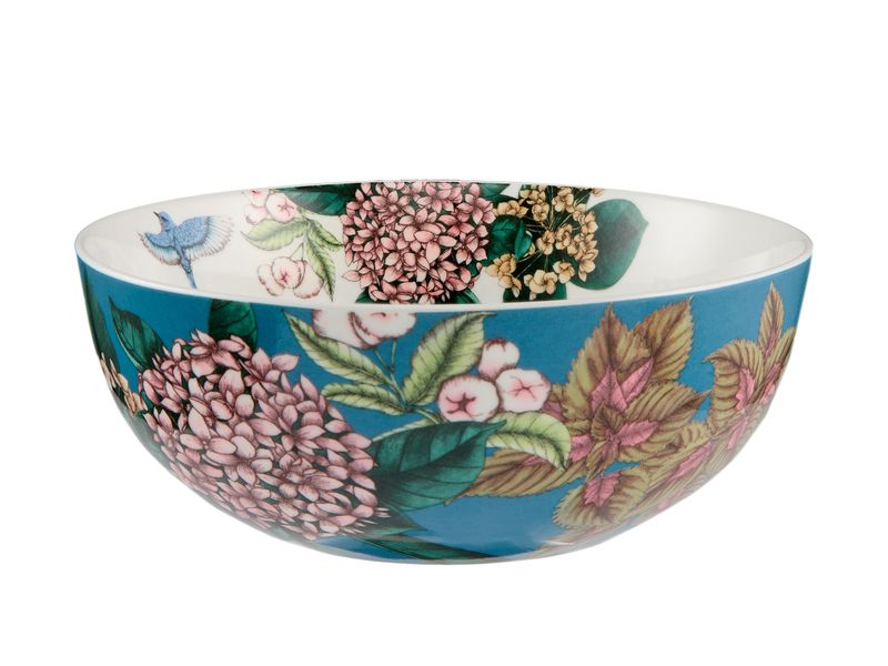 Maxwell and Williams - The Blck Pen Reminisce Coupe Bowl Floral 16x7cm - Set of 6