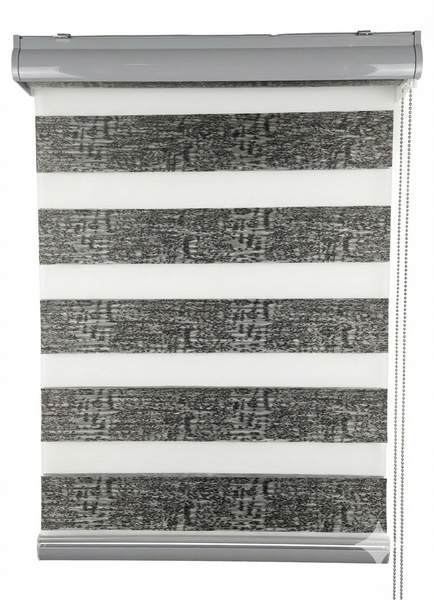 Voil Centre - 100cm(W) x 180cm(L) Marble Zebra Blinds