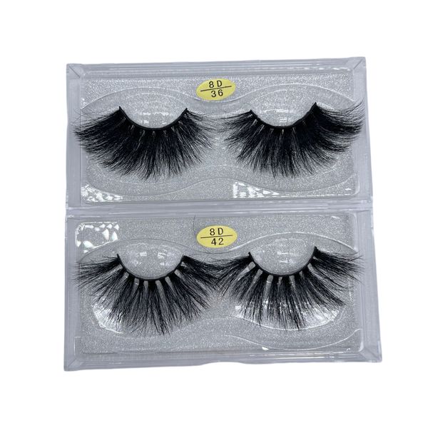 Bling Girl 2 Pairs Professional 8D Eyelashes