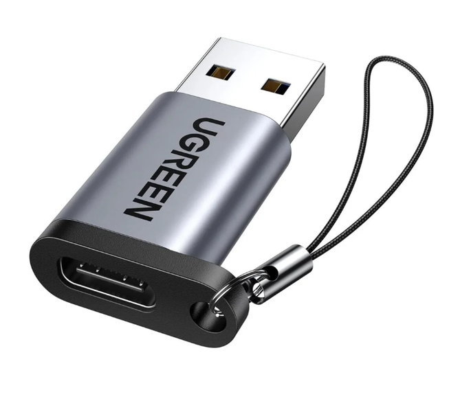 UGREEN Compact USB-A to USB-C Adapter 3.1 Speeds for Sync and Power
