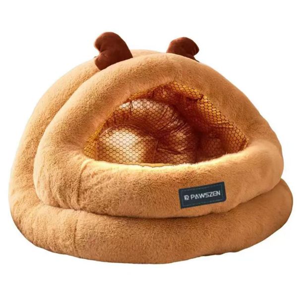 Semi-Enclosed Insulated Pet Bed - Size L