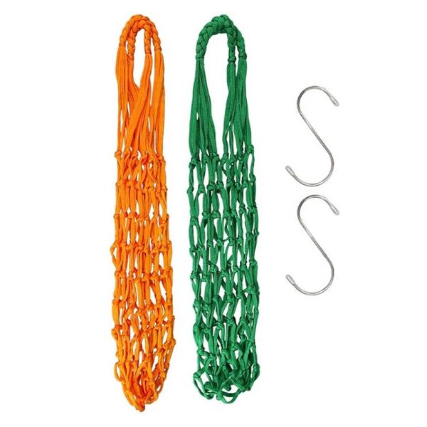 Pet Chicken Poultry Vegetable Net Hanging Feeder (60cm) - 2 Piece