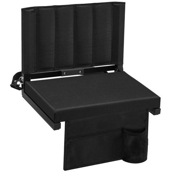 Stadium Seats for Bleachers with Back Support, Portable Bleacher