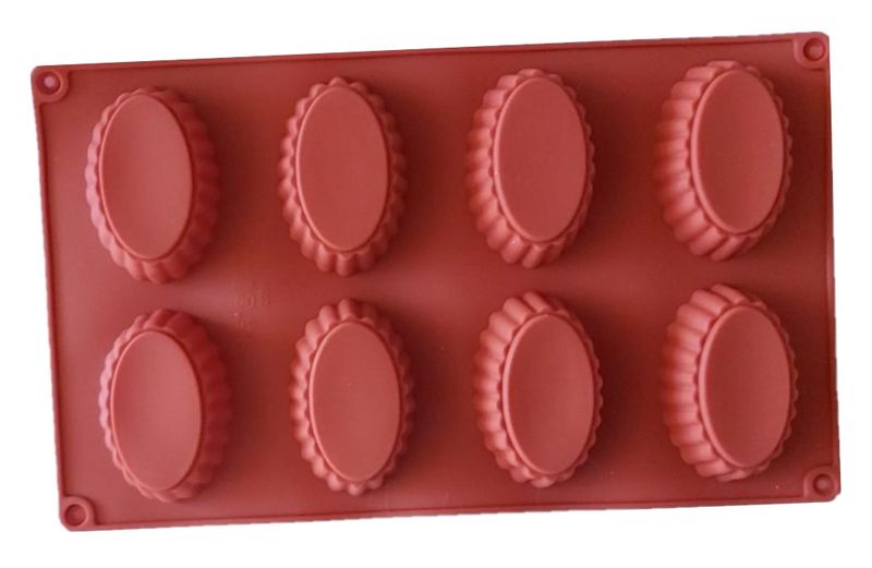 Scolloped Oval Soap/pudding Mould
