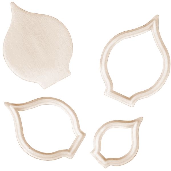 Cutter Arum Lily Cutter Set Cake Fondant Flower Stencil Vein Emboss Tool