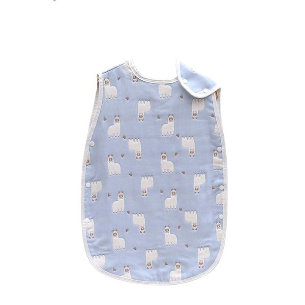 Llama 100% Cotton Muslin Baby Summer Sleeping Bag