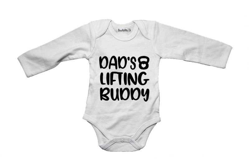 Daddy's Lifting Buddy - LS - Baby Grow