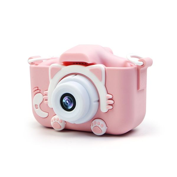 X5S Kids Digital Camera with Cat Silicone Case - Fun Photo &amp; Video Toy