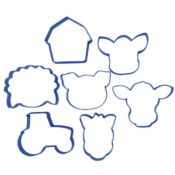 Cook Cutters Farm Set of 7