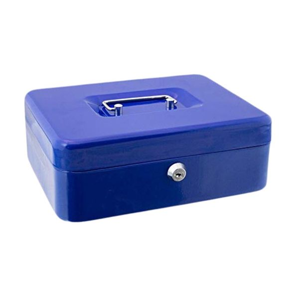Cash Box - (250x200x90mm) - Blue
