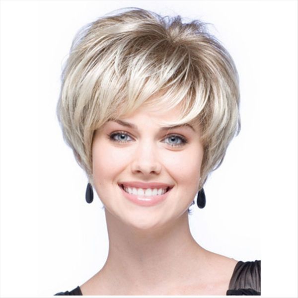 Synthetic Chemical Fiber High Temperature Silk Wig Full Head Cover