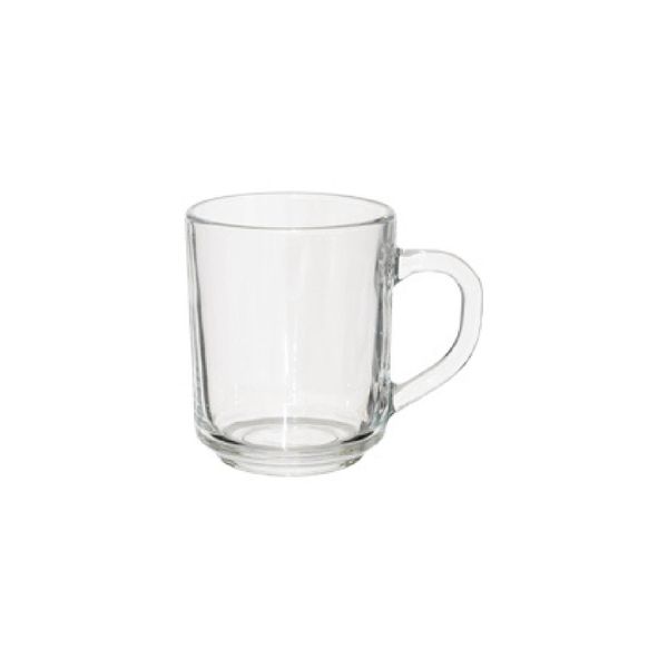 Classic Glass Mugs - Set of 12