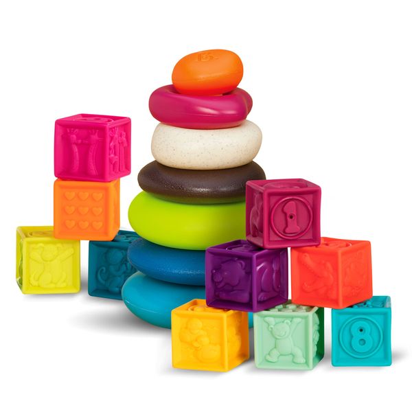 B. toys One Two Squeeze &amp; Skipping Stones Set
