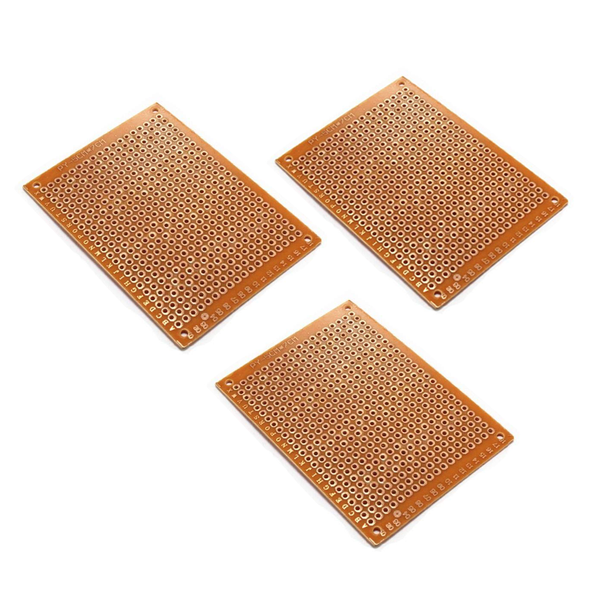 Prototype Paper Copper PCB Universal Experiment Matrix Circuit Board (3pcs)