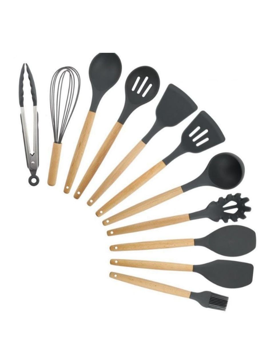 12 Piece Silicone Kitchen Utensils | Buy Online in South Africa ...