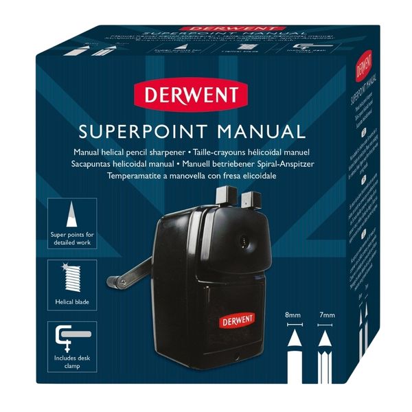 Derwent Manual Helical Desktop Sharpener, 2302001