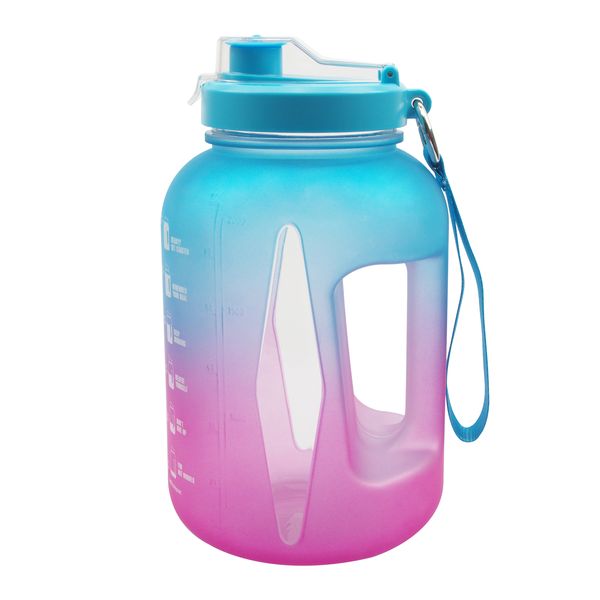 2.2L Blue/ Pink Leak Proof Water Bottle