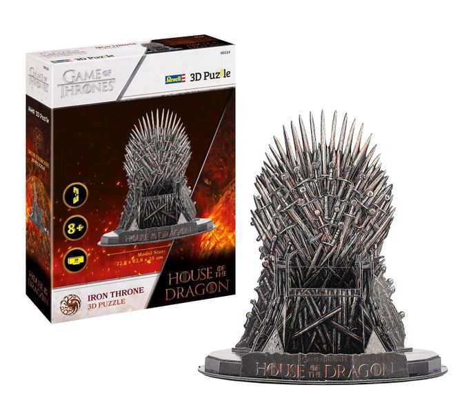 Revell Game of Thrones - Iron Throne: House of the Dragon 3D Puzzle