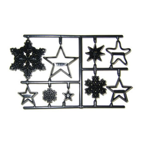 Patchwork Cutters SNOWFLAKES &amp; STARS Sugarcraft Cake Decorating