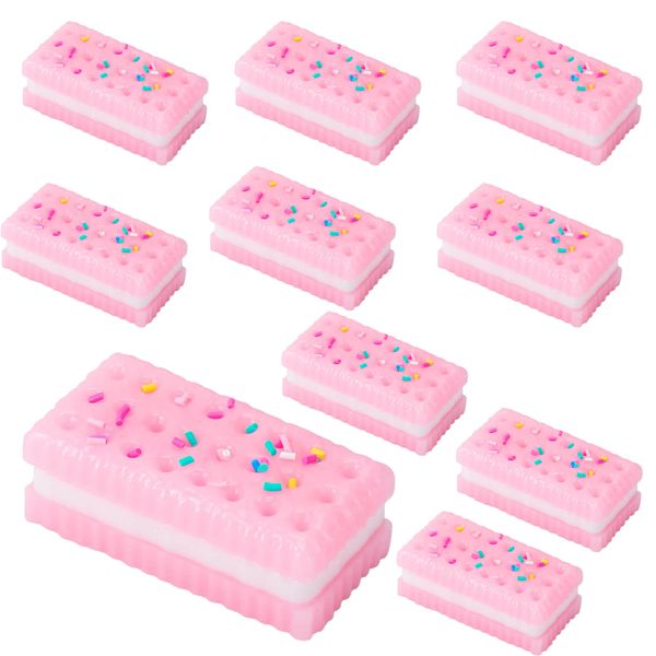 10 PCS Cookie Sticky Taba Squishy Fidget Adults,Soft Squeeze Toys
