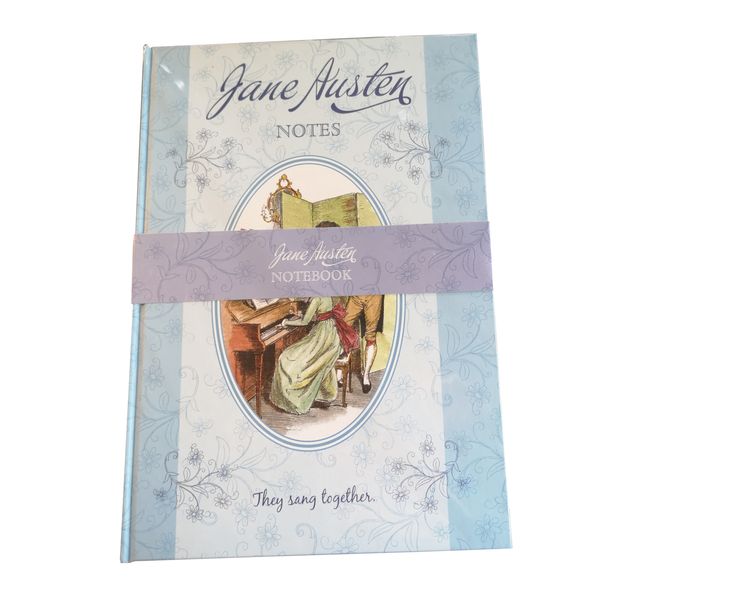A4 Jane Austen Large Notebook Pride &amp; Prejudice Notes Vintage Journal