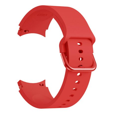 Silicone Watch Bands For Samsung Galaxy Watch 4 5 6 Red Shop