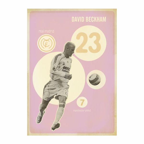 David Beckham Real Madrid Poster - A1