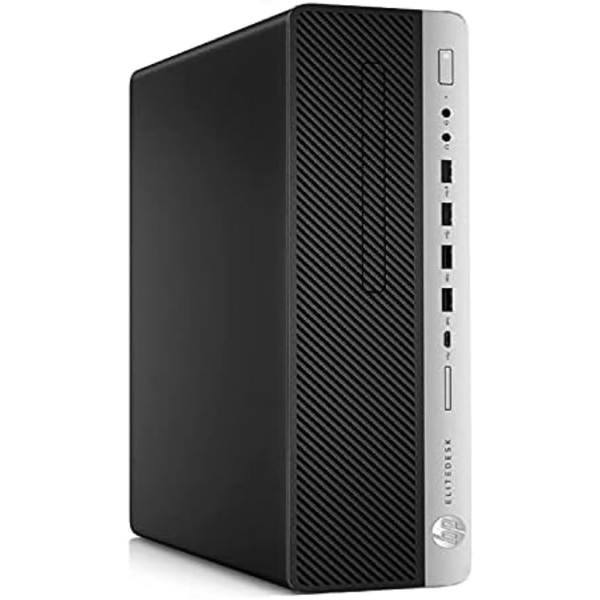 Certified Pre-Owned HP EliteDesk 800 G3 SFF - Intel i7-7th Gen 8/256GB SSD