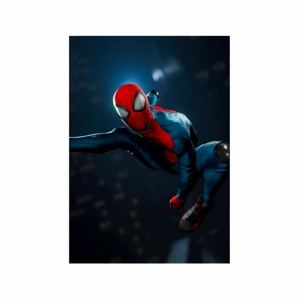 Amazing Spiderman Blue Suit - A1 Poster