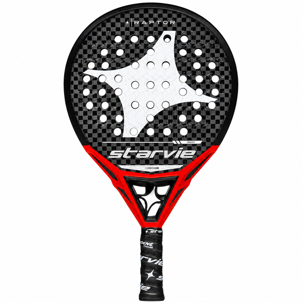 Raptor Pro Touch Round Padel Racket - 12K Carbon Fibre
