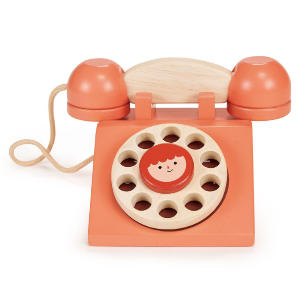Mentari - Wooden Ring Ring Telephone