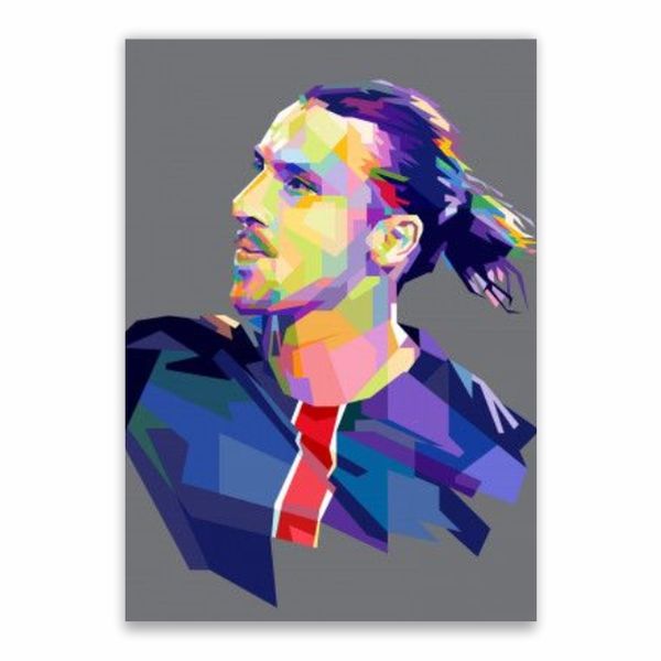 Ibrahimovic Pop Art Poster - A1