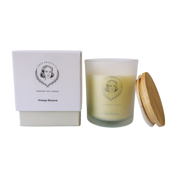 Anke Products - Orange Blossom Soy Candle in Gift Box