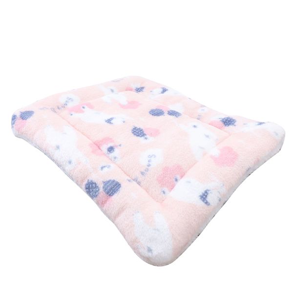 Pet Soft Washable Thickened Flannel Padded Fleece Blanket Mat (52cm)