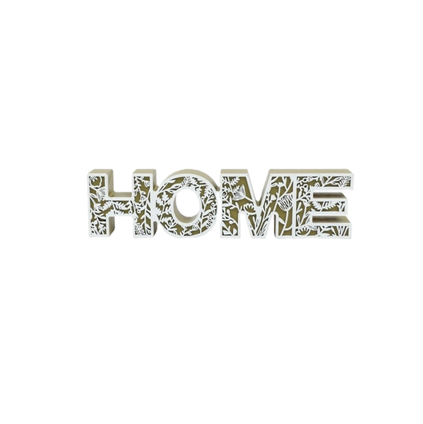 Kitro Lazer Cut Home Sign, 30 x 7.5 cm