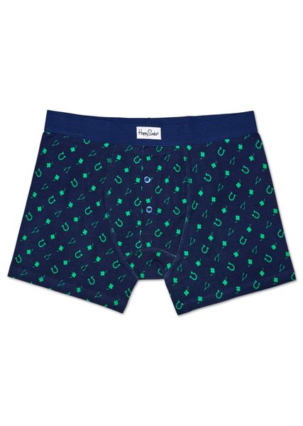 Happy Socks Lucky Boxer Brief - Navy