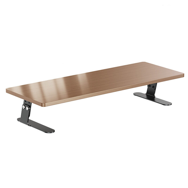 Wood Adjustable Height Monitor Stand Ergonomic Monitor Stand Riser Desk