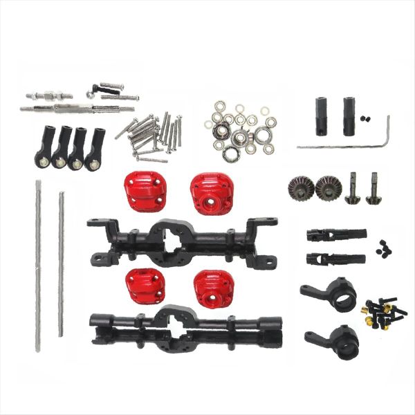 for Mn D90 D91 D96 Mn98 Mn99S Front Rear Axle and Drive Shaft Kit