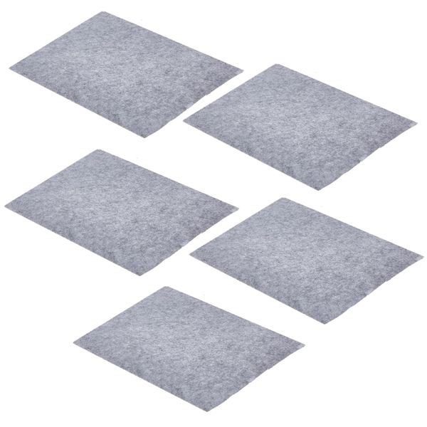 Craft Durable Thick Felt Fabric Grey Mats Set of 5 (56cm) - Special